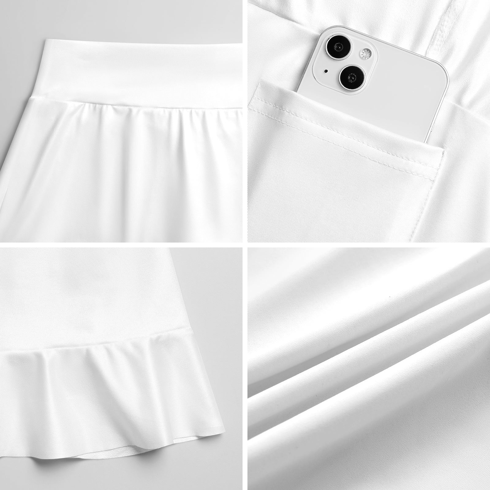 ICON Ruffled Yoga Skort with Pockets