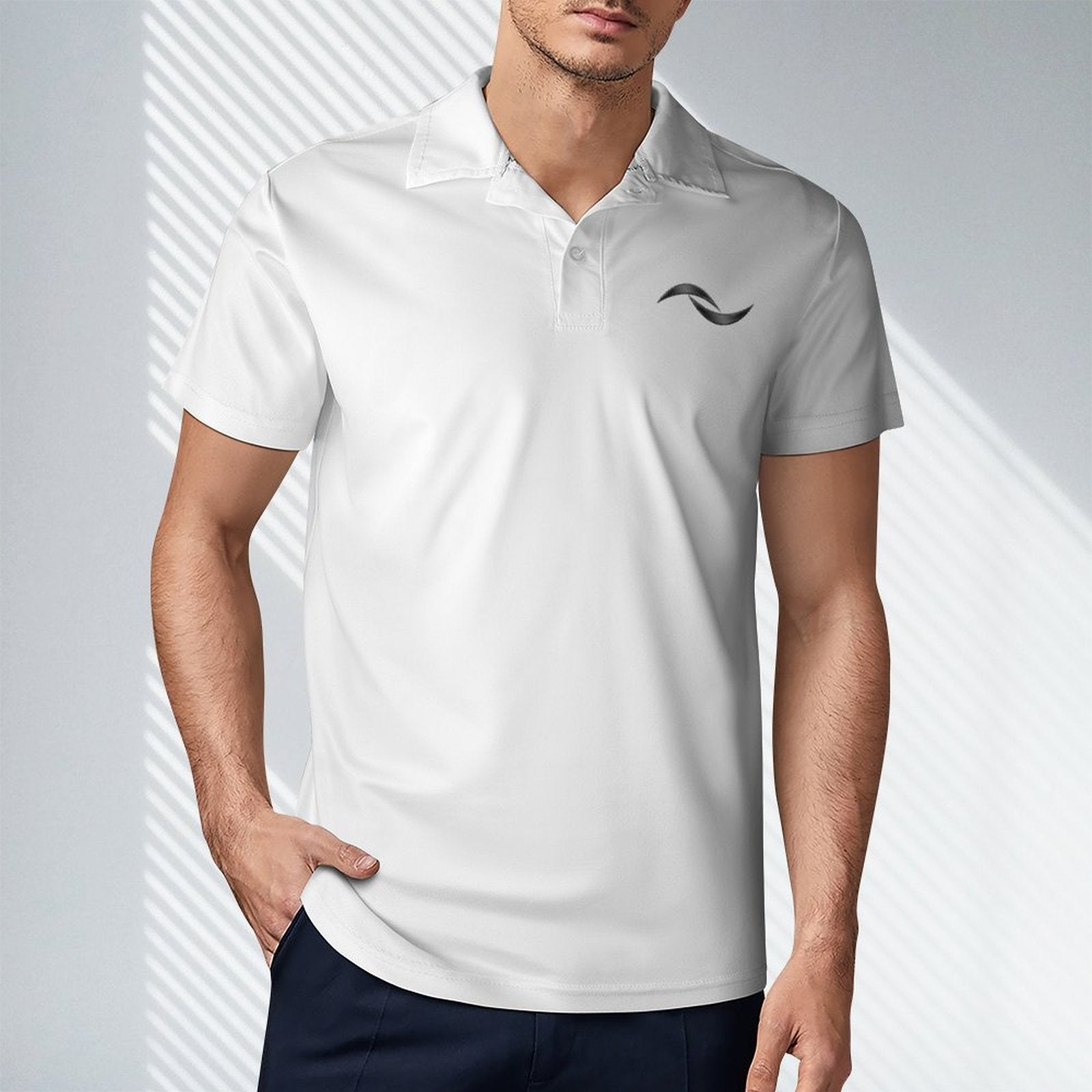 Icon Golf Polo Shirt UPF50+ 180gsm Cooling Polyester Men's POLO T-shirt