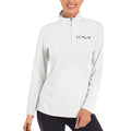 ICON Women's1/4 Zipper Long Sleeve Zip Gym Top
