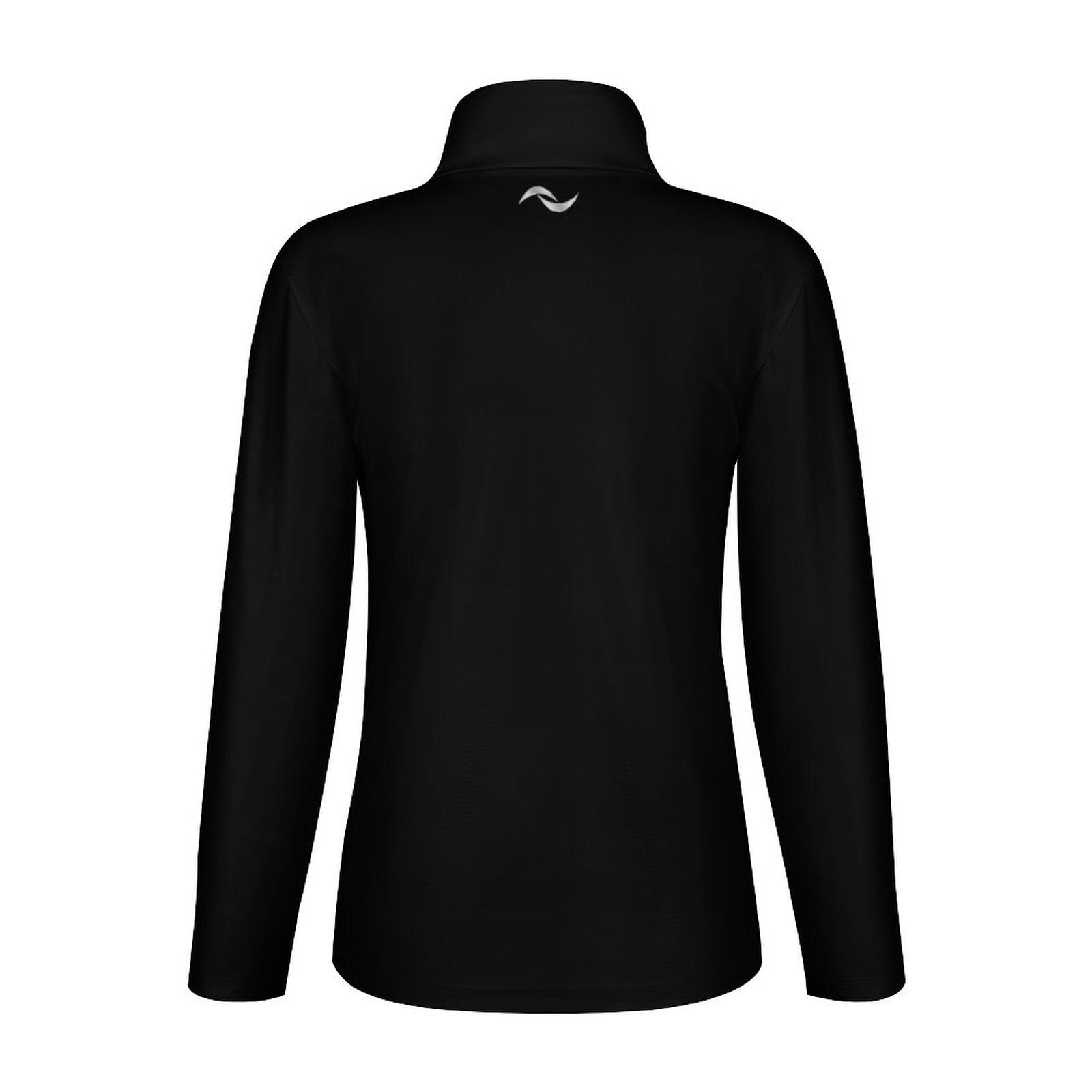 ICON Women's1/4 Zipper Long Sleeve Zip Gym Top