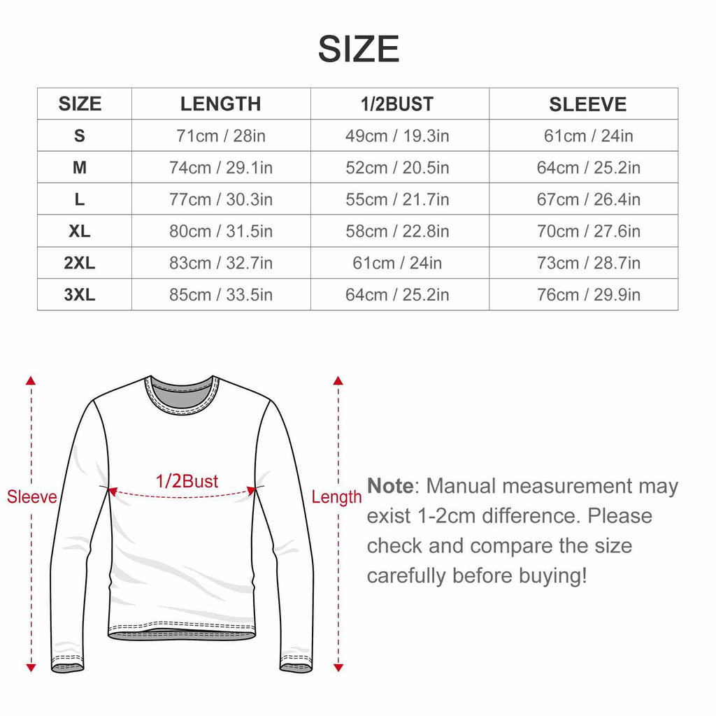Icon Men's Crewneck Long Sleeve T-shirt